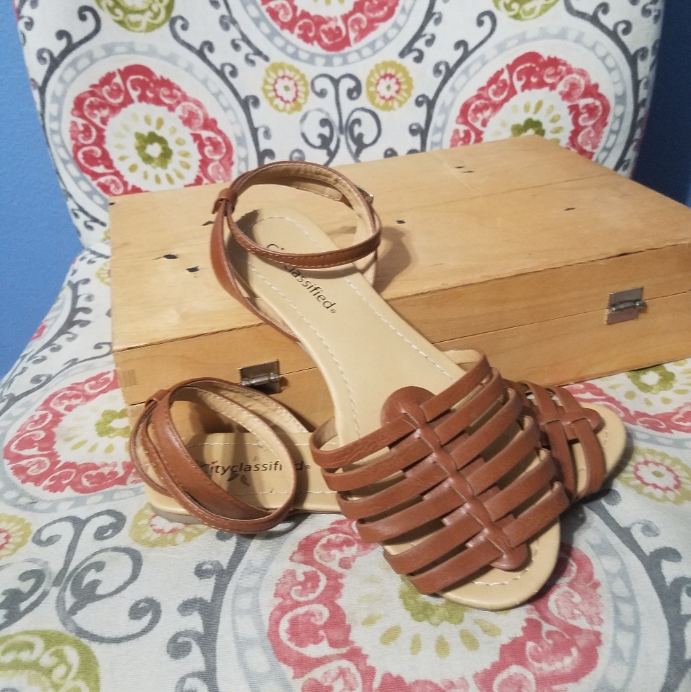 Cityclassified classy brown sandals